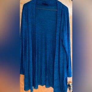 Teal Blue Long Sleeve Cardigan
